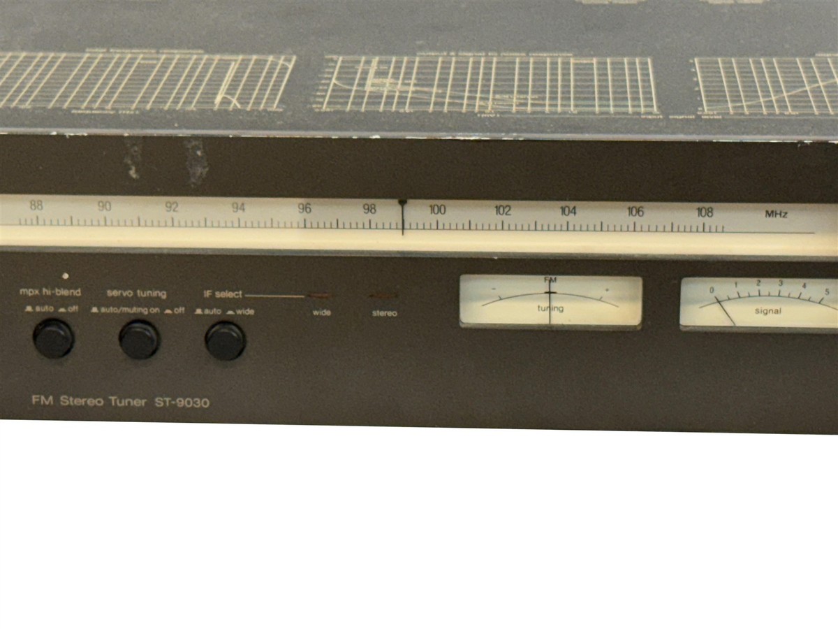 Technics ST-9030 Stereo Tuner AM/FM Radio (For Repair or Parts) | eBay