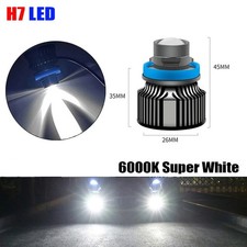 2x H7 Led Projector Laser Headlightsfog Lights Bulb Whiteblueyellowgreen