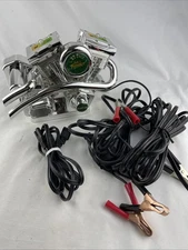 DelTran Battery Tender Dual Battery Charger BT Twin Chrome V-Twin Housing