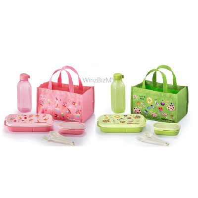TUPPERWARE Foodie Buddies With Bag (Set of 5)