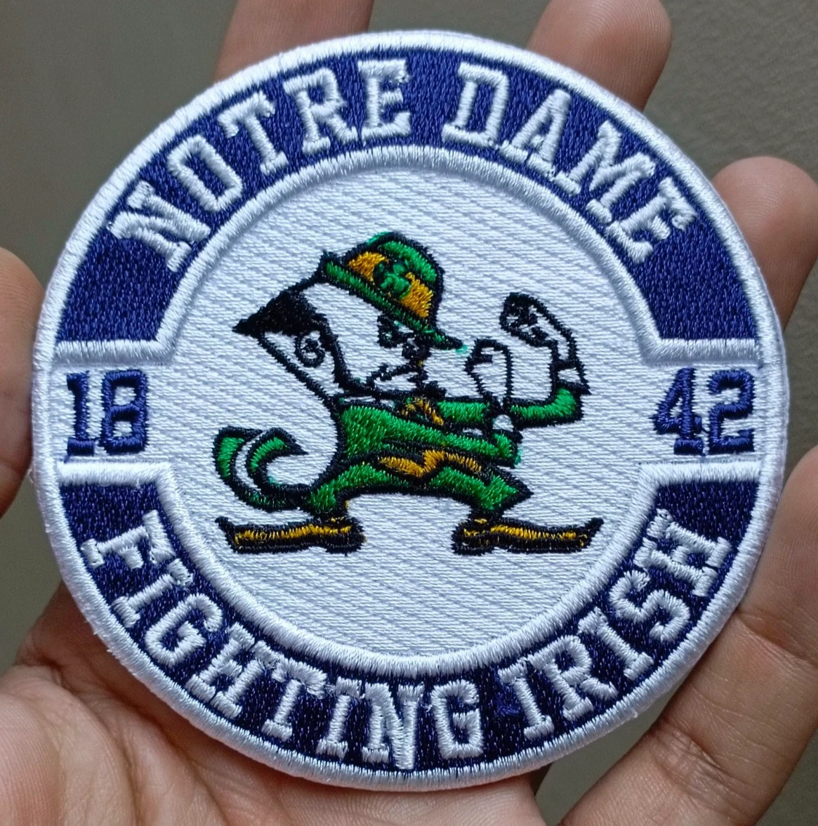 Men's Fanatics Branded Heather Gray Notre Dame Fighting Irish Vintage Fleece Quarter Zip Jacket Men's Fanatics Branded Heather Gray Notre Dame Fighting Irish Vintage Fleece Quarter Zip Jacket