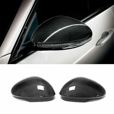 Real Carbon Fiber Side Mirror Cover Trim Fit for Alfa Romeo Giulia 2017-20