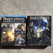 Transformers 4-Movie Collection Blu-ray Box Set Digital HD Michael Bay Wahlberg
