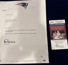 Bill Belichick Head Coach Patriots Football Signed Letter AUTO JSA COA