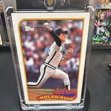 Topps Nolan Ryan 1989 Topps #530 Houston Astros MLB Baseball Trading Card