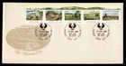 DR WHO 1989 AUSTRALIA FDC ART PASTORAL ERA STRIP R66855