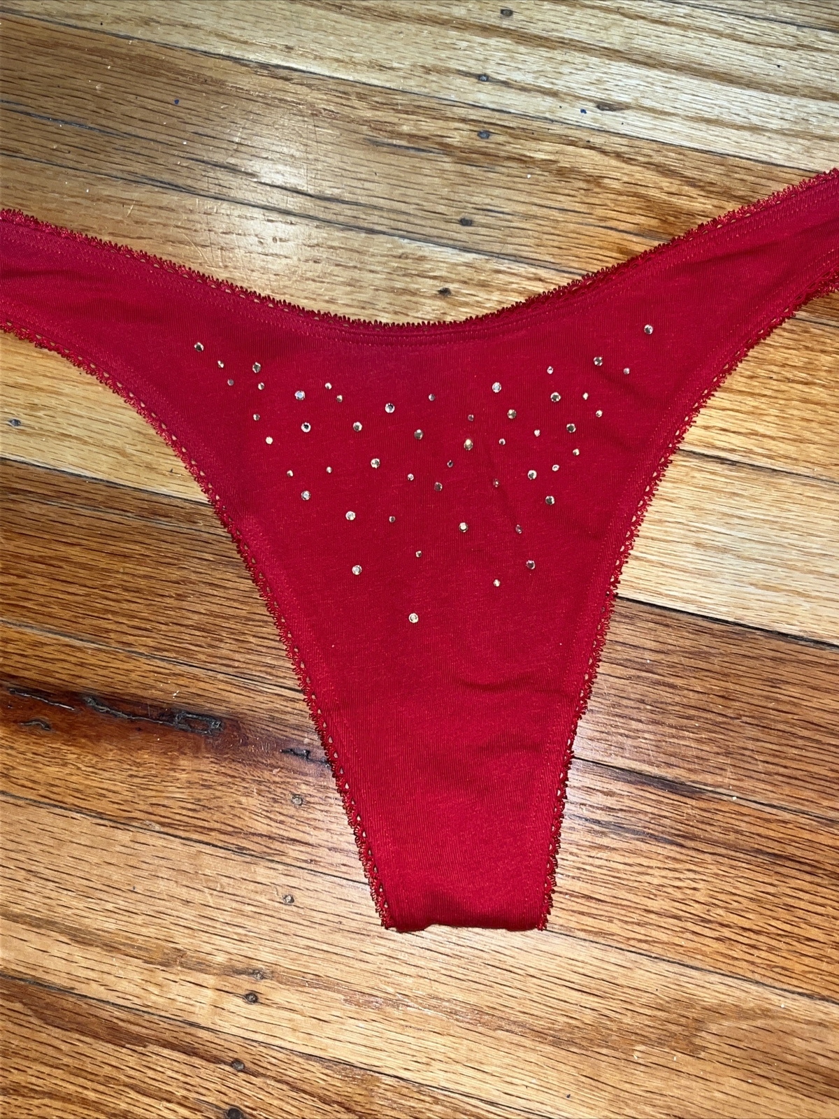 Victoria’s Secret Sparkly Cheeky Thong S