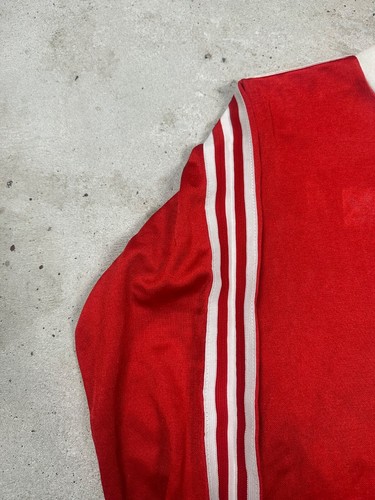 Vintage 80s Adidas x Erima Red Long Sleeve Template Jersey rare - Picture 5 of 15