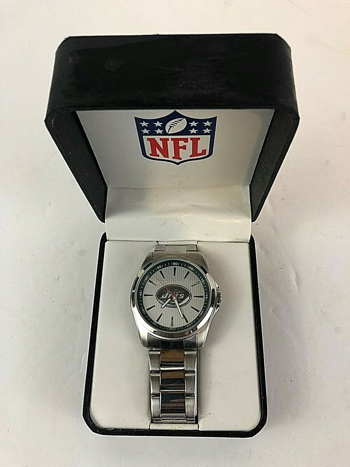 Men's Large NEW YORK JETS Watch by GAME TIME 