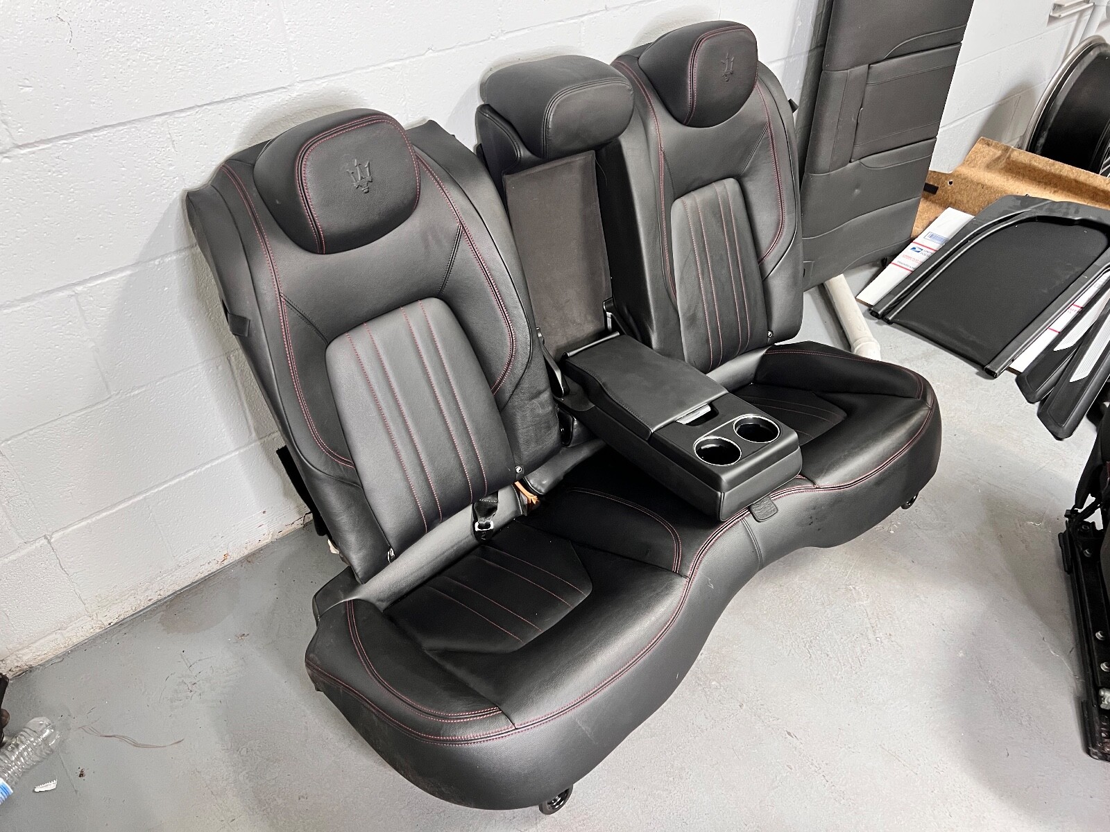 2014-2017 MASERATI GHIBLI S INTERIOR LEATHER INTERIOR SEAT DOOR TRIM BLACK SET