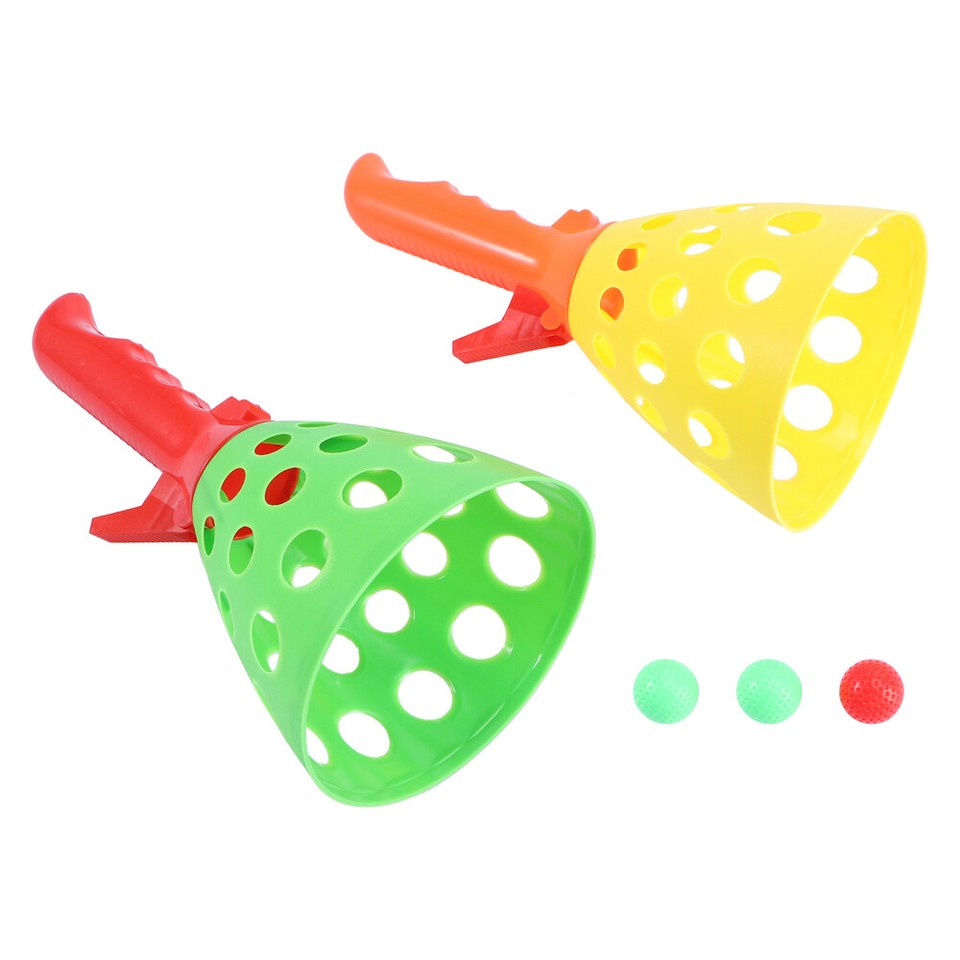 Chuck Ball Toy Toss for Kids Outdoor Play Toys Playset Children eBay