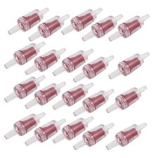 20 Pcs Plastic Water Stop Check Valves for Aquarium