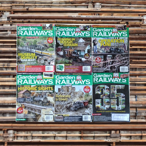 1996 Complete Garden Railways Mag. Volume 35: 1-6 Railroad Modeling Trains - Picture 7 of 7