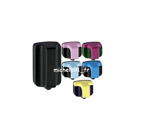 Lot De 18 Cartouches D'encre Compatibles HP Photosmart (Noir/Cyan/Magenta/Jaune)