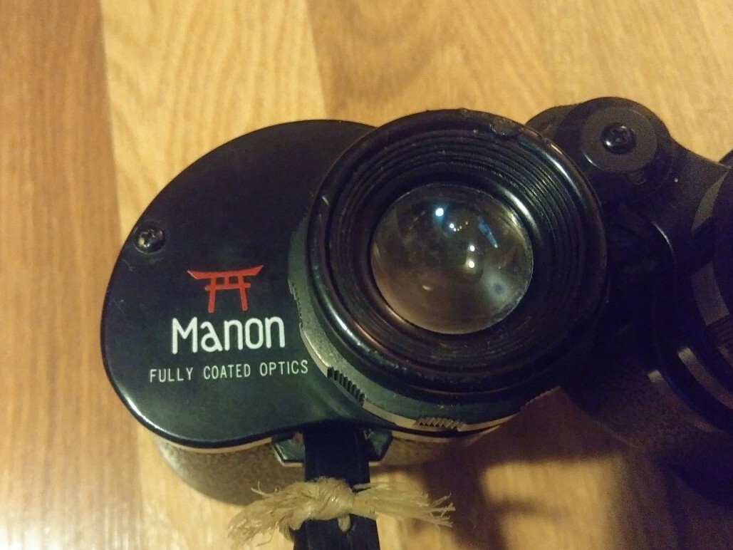Vintage Manon Extra Wide Angle Binoculars 7 x 35 Field w/Case eBay