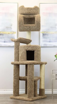 PRESTIGE KITTY MANSION-70''H - FREE SHIPPING IN THE U.S.
