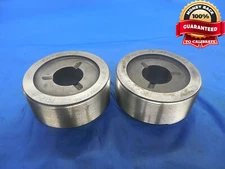 2.548 18 NS W N13 LOCKNUT SET THREAD PLUG GAGES GO NO GO P.D.'S= 2.5119 & 2.5056