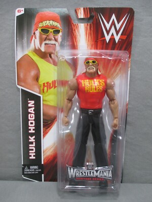 WW Wrestling HULK HOGAN Heritage Series 7'' W.W.E. 2014 Mattel T 