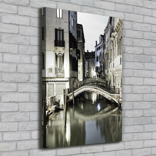 Tableau Toile Venise Italie 70x140 Cm - Impression Moderne - Marque Tulup