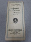 Vintage 1926 Continental Casualty Company Financial Accident Policy Chicago — photo 2