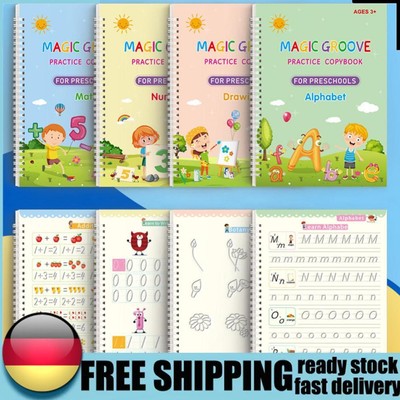 Handwriting Books English Letter Learning Writing Practice Book for Kids