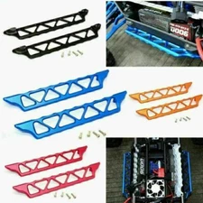 Aluminum Side Skid Pedal Trail Footplate For 1/5  X-Maxx xmaxx RC Car Parts