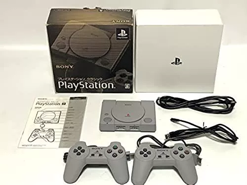 Sony PlayStation Classic SCPH-1000RJ Gray Game Console Full Box Japanese  Ver F/S