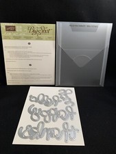 Stampin  Up HELLO YOU Thinlits Dies: thanks, hello you, happy you, thank you NEW