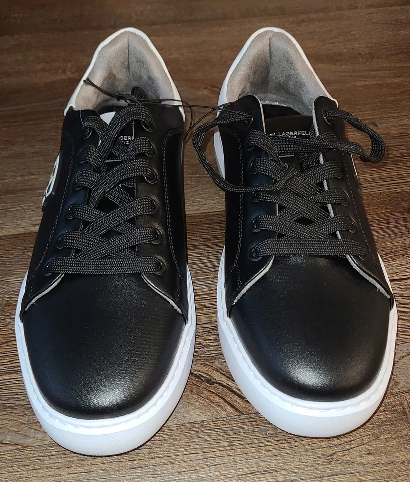 Karl Lagerfeld Kapri Lo corte medio bajo para hombre negro blanco EE. UU. 11 Foto 2 de 4