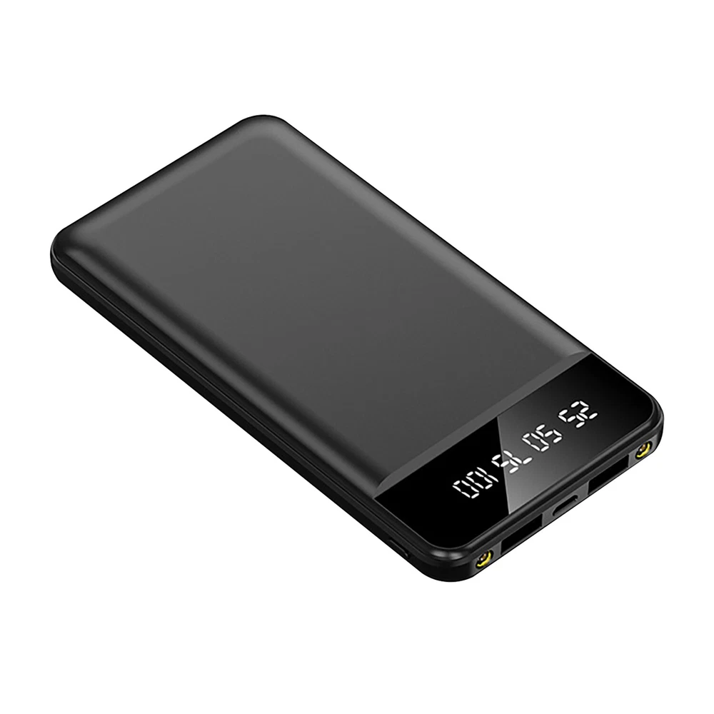 Power Bank 10000mah 2USB Charger External Portable Battery Backup For Cell Phone