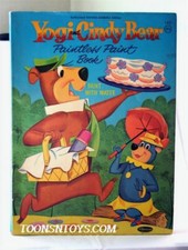 Hanna Barbera Yogi And Cindy Bear Paint Book 1961