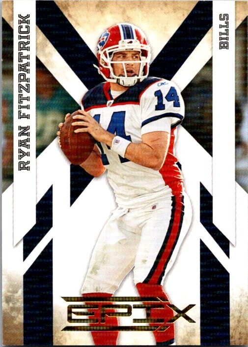 2010 PANINI EPIX GOLD PARALLEL #12 RYAN FITZPATRICK 061/100