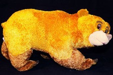 2003 Hasbro Walt Disney Movie Kenai Brother Bear Talking Plush Stuffed Toy