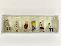 Preiser 10537 Ho 1:87; Sitzende Reisende , Neu & Ovp