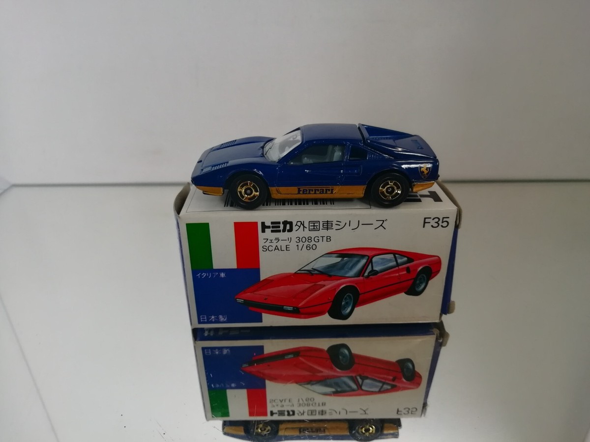 トミカ　No.F35 フェラーリ　308GTB Tomica F35 Ferrari 308 GTB Japan 1:60 Near Mint in Box | eBay