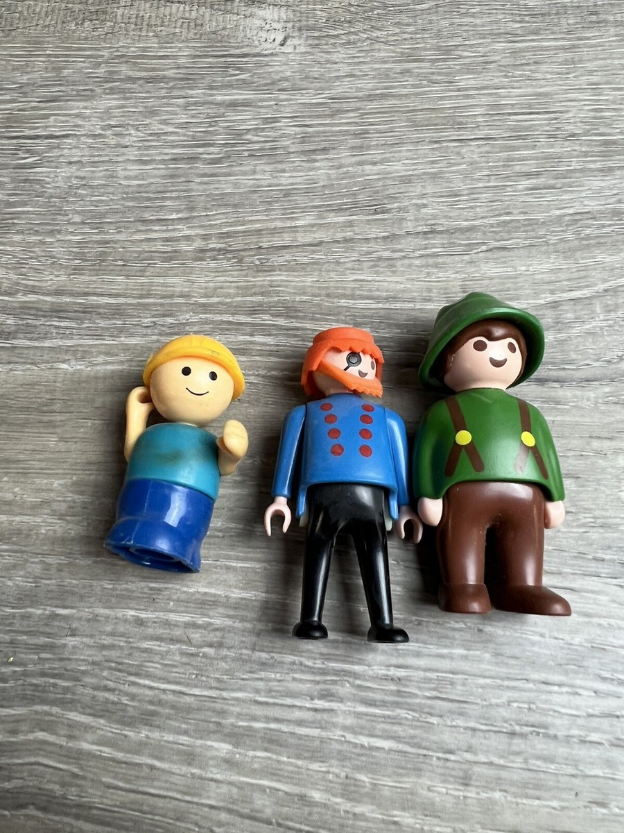 Vintage playmobil fisher price figure shepherd eye patch