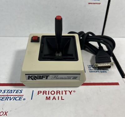 RARE Vintage Kraft Premium II Joystick 4490710 SERIAL - SAME DAY SHIP - WARRANTY
