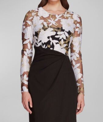 botanical embroidered dress The Embroidered Day Dress -- White main image 0