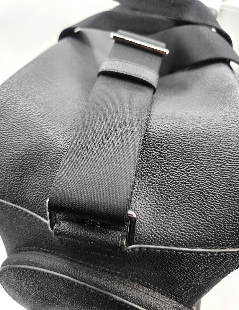 Michael Kors Cooper Black Double Handles Crossbody Duffle Bag thumbnail 19