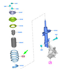 Ressort divers Ford PUMA