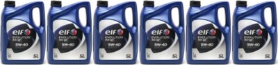 Elf Evolution 900 NF 5W-40 Motoröl 6x 5 = 30 Liter