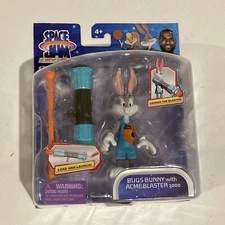 Space Jam Bugs Bunny With Acme Blaster 3000 5in Action Figures NEW