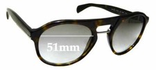 SFx Replacement Sunglass Lenses fits Prada SPR09P - 51mm Wide