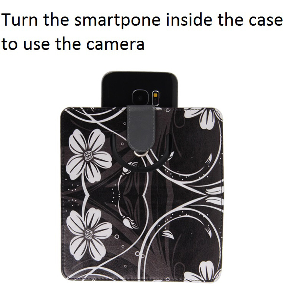 Étui Portefeuille Fleur Pour OnePlus One - Coque Flip Cover En Cuir Artificiel, Livraison D'Allemagne