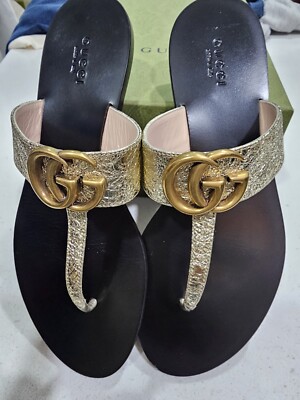 GUCCI グッチ サンダル ミュール GG マーモント 36 23cm GUCCI サンダル ミュール GG マーモント 36 23cm