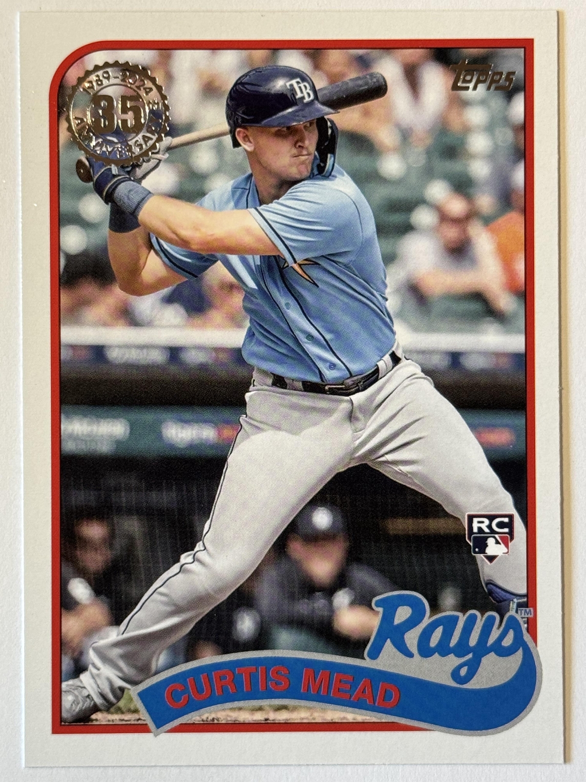 2024 Topps #89B-85 Curtis Mead 1989 Topps Baseball 35th Anniversary (Series One)