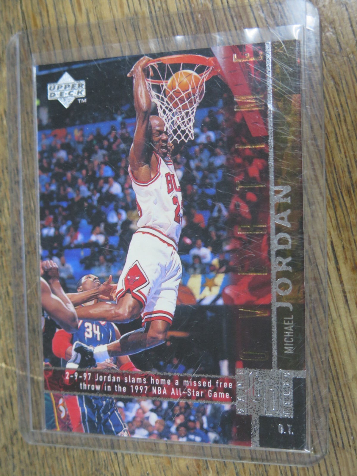 1997-98 Upper Deck #316 Michael Jordan Bulls Basketball Card
