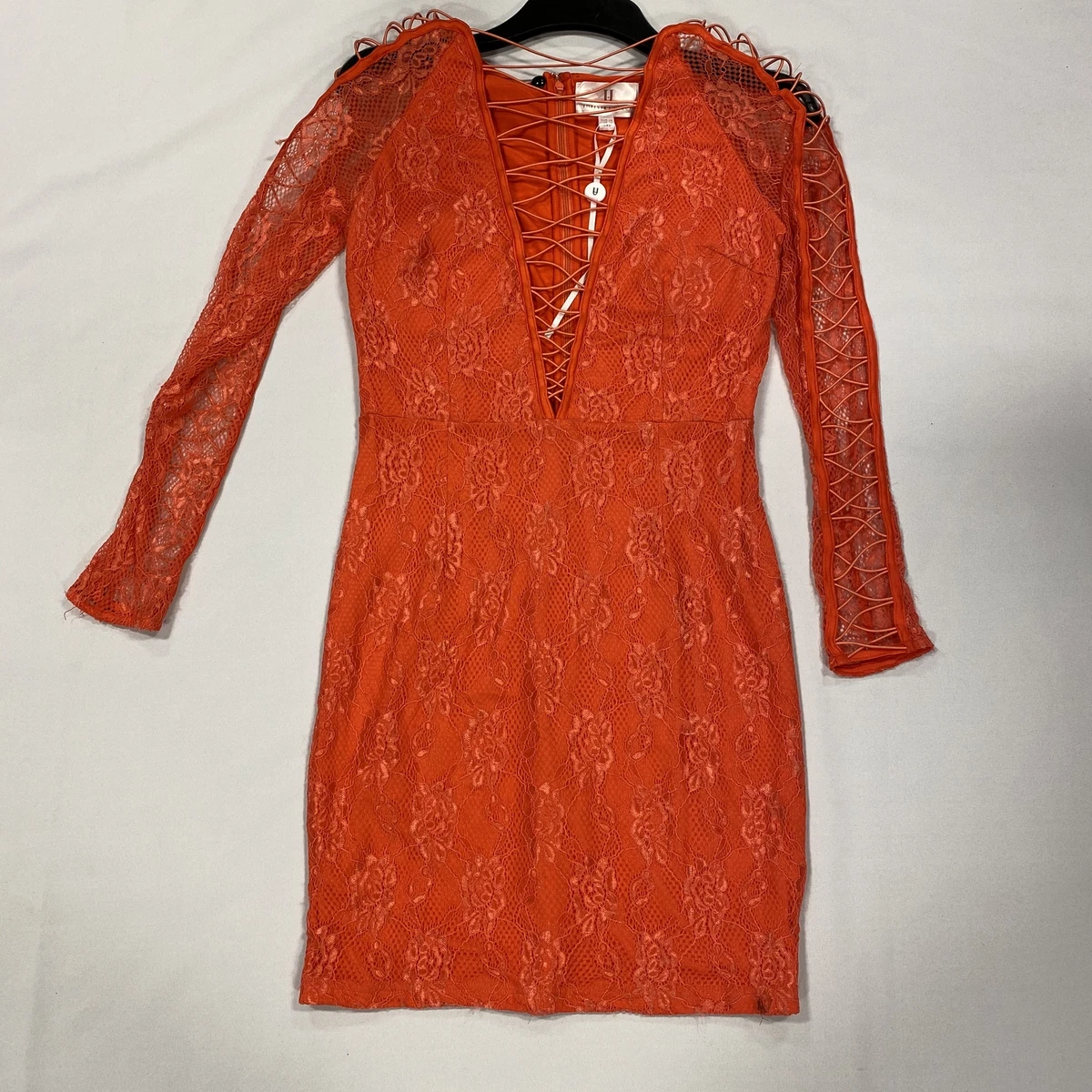 Forever unique top coral dress