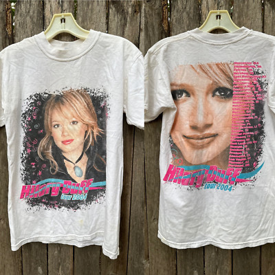 Hilary Duff Tour 2004 Vintage Pop Concert Tee