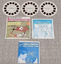 Bugs Bunny in Big Top Bunny with Bruno View-Master 3 Reel Packet